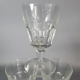 6 Baccarat crystal wine glasses in perfect condition S820