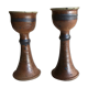 Stoneware candle holders