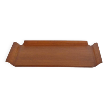 Vintage teak tray by Bertil Fridhagen
