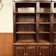 Classic English Mahogany Library Bookcase