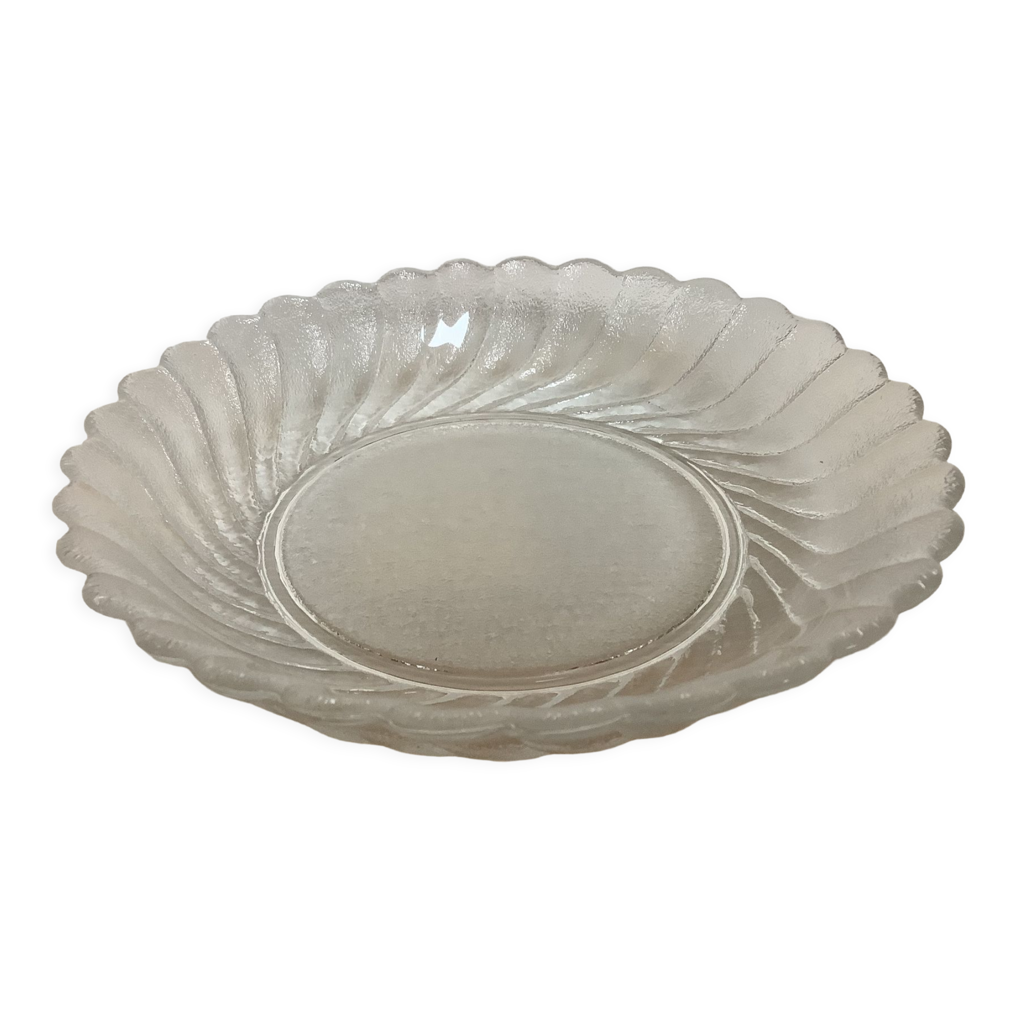 Twisted glass catchall