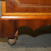 Wooden buffet TV in yew Abbey Craft Mid-Century Modern Sheraton details