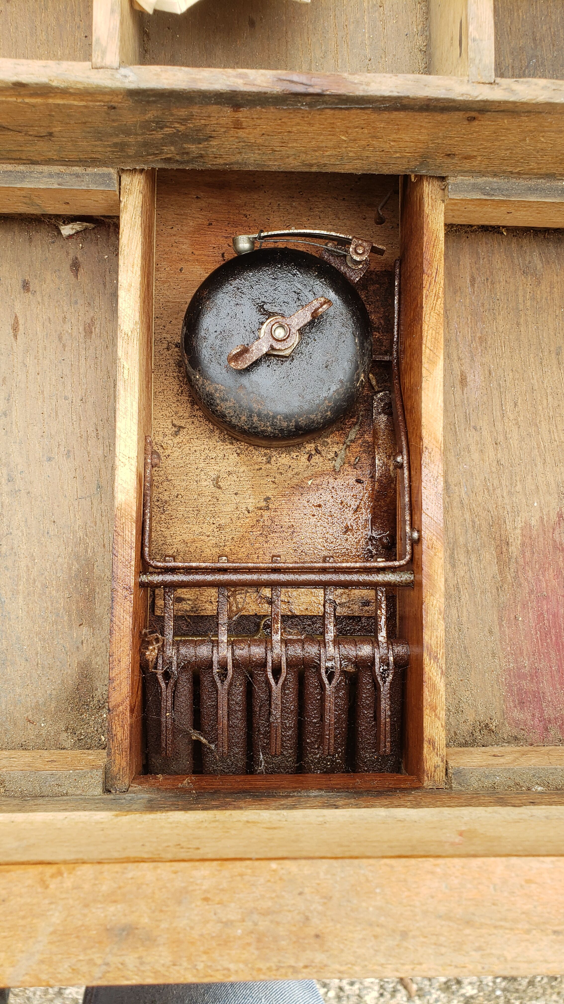 Former butcher's counter