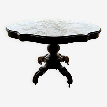 Violin table Napoleon III marble