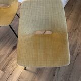 Set of 4 Pierre Guariche chairs