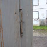 Old workshop cabinet gray patina