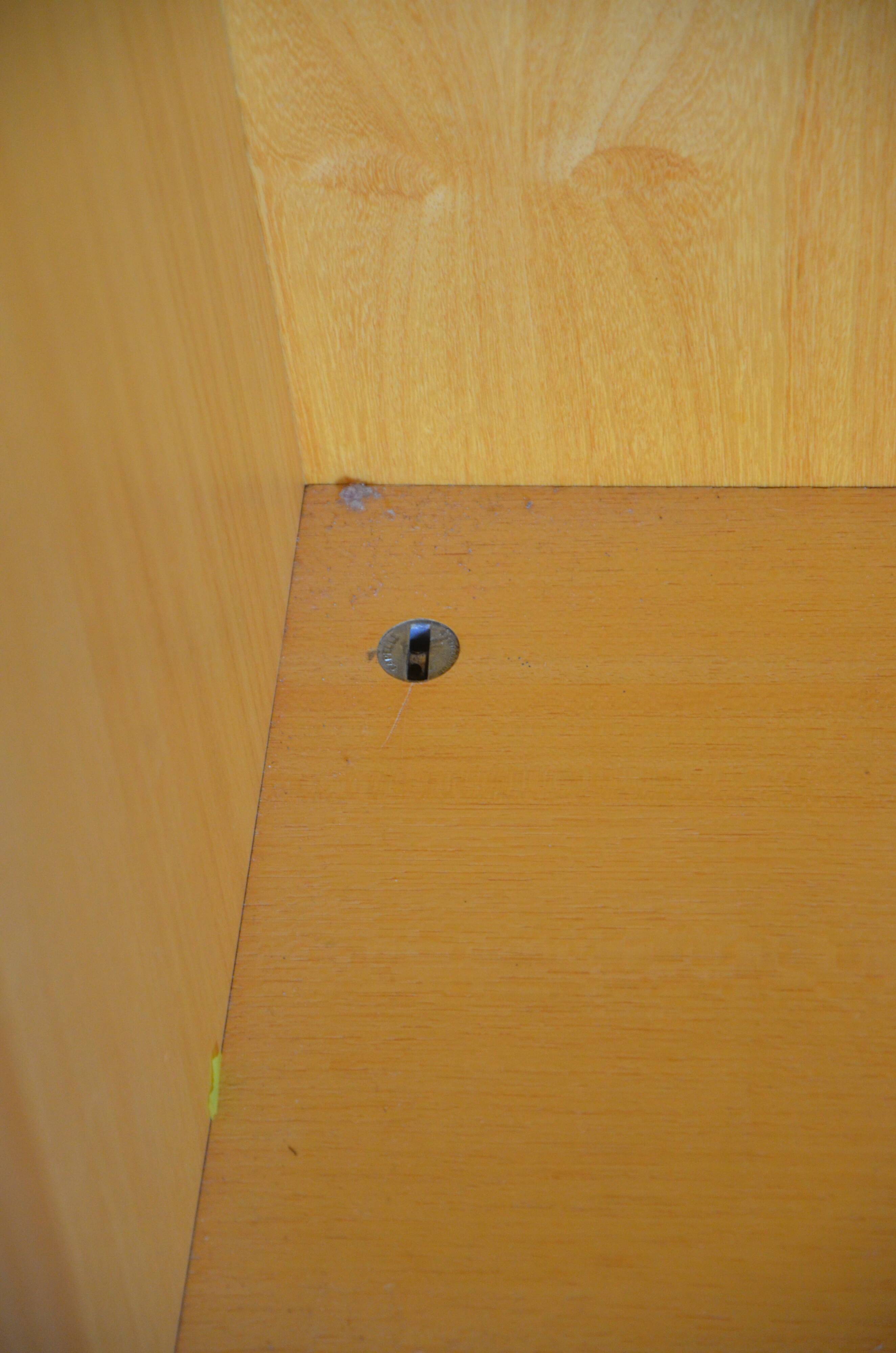 Vintage secretary cabinet