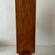 Cube oak wall shelf