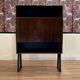WALL MOUNTED ROSEWOOD DESK SCANDINAVIAN DESIGN.