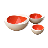 Set of 3 Flow ceramic bowls by Olav Slingerland – Dutch design