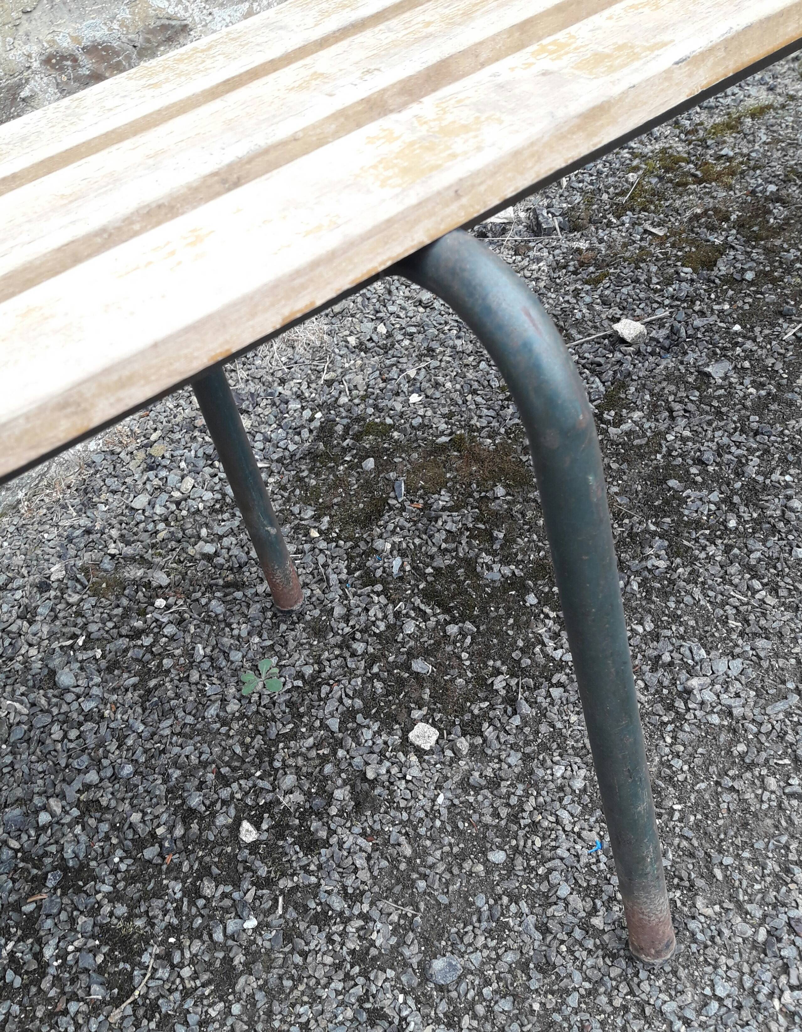 School bench from the 60s/70s