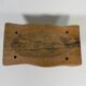 Vintage oak stump stool, 1960s