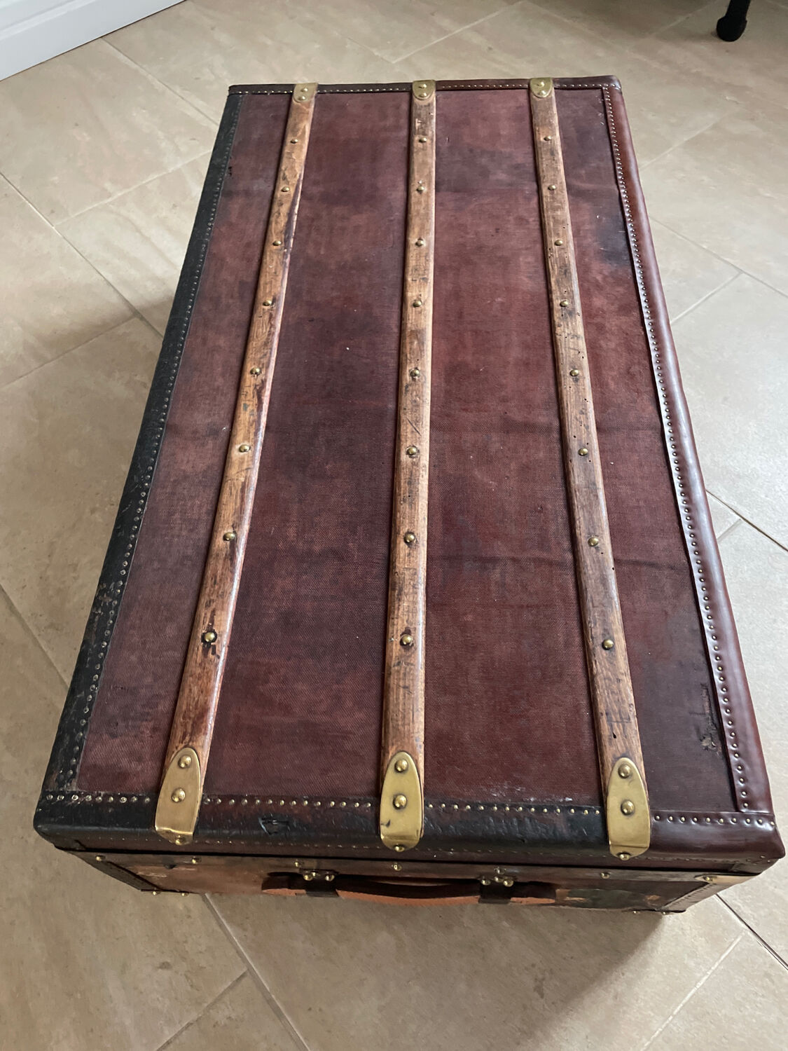 Old trunk Moynat