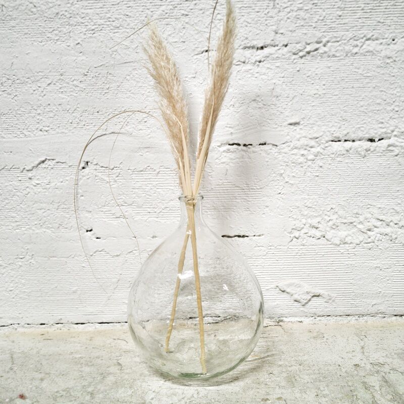 Demijohn transparent glass