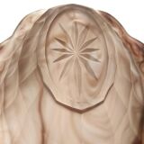 Sepia Cloud Glass Trinket Bowl or Centerpiece by George Davidson, United Kingdom