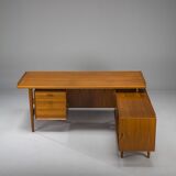 Executive Desk Model 209 in Teak by Arne Vodder for Sibast, 1955