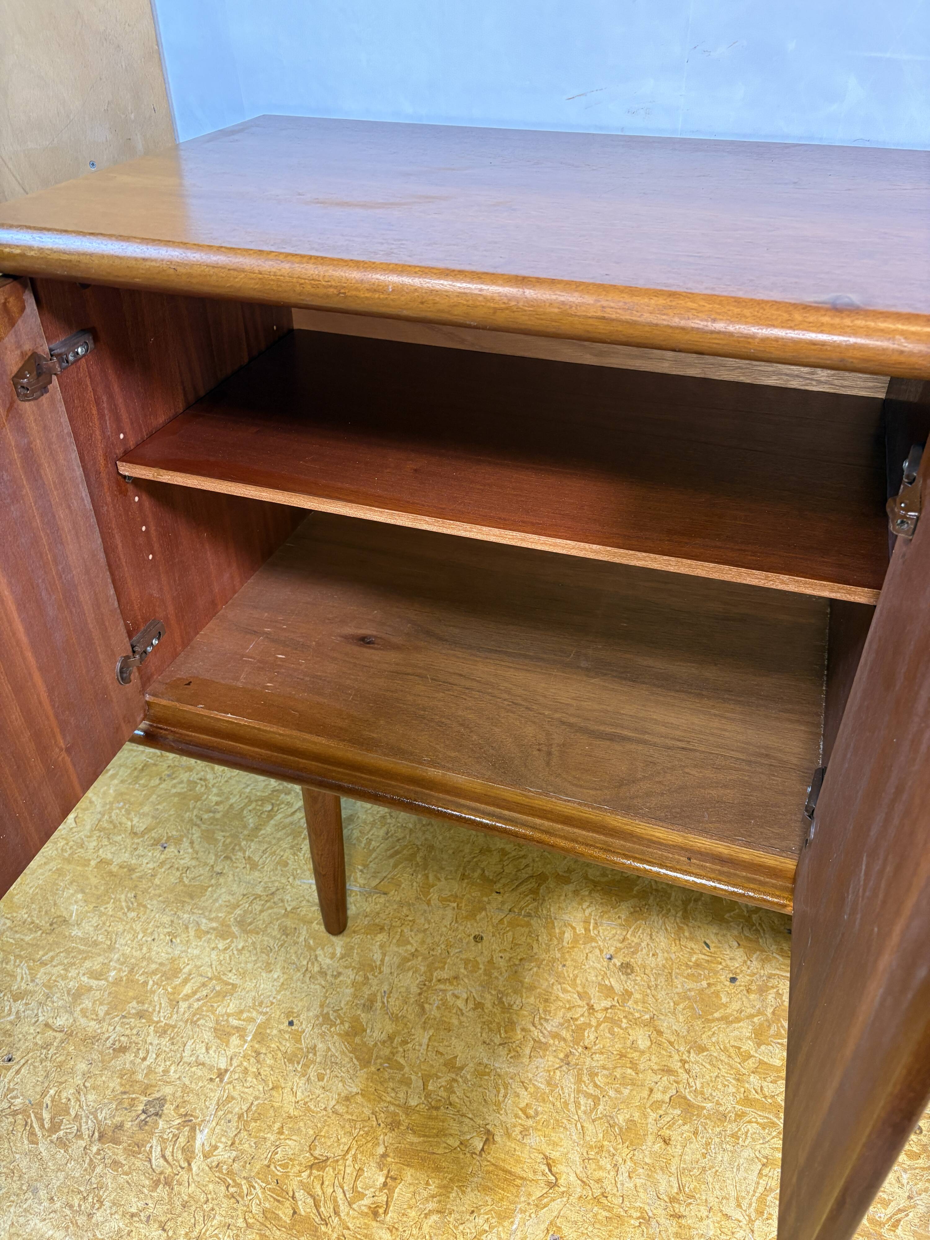Vintage Meredew Teak Sideboard | 1960s | Mid-Century British Design  A beau