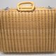 Wicker suitcase