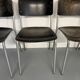 Set of 6 stackable chairs designed by Gustav Hassenpflug, Bauhaus, 1940s.