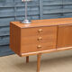 Enfilade en teck blond par McIntosh