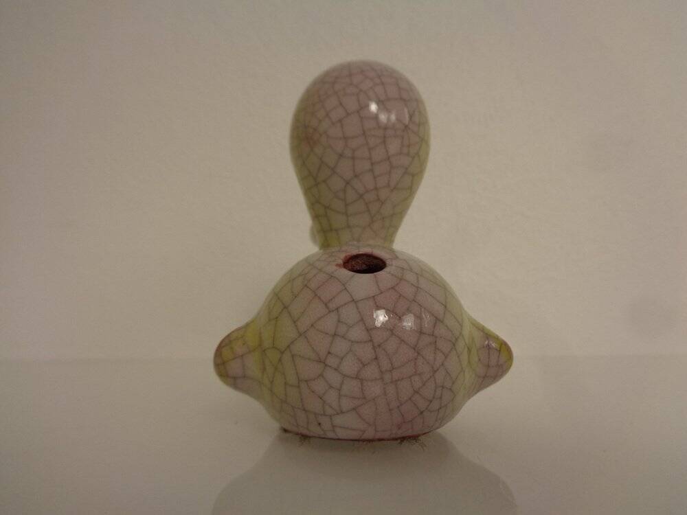 Austrian Ceramic Duck Pen Holder by Walter Bosse, 1950s