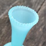 Blue Murano glass vase