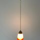 Mid-century coloured glass pendant lamp, 1960, Italy