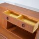 Danish sekretary teak 1960s vintage Scandinavian mid century