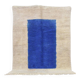 Traditional handwoven pure wool beni ourain rug, size 1.5/3.5 m.