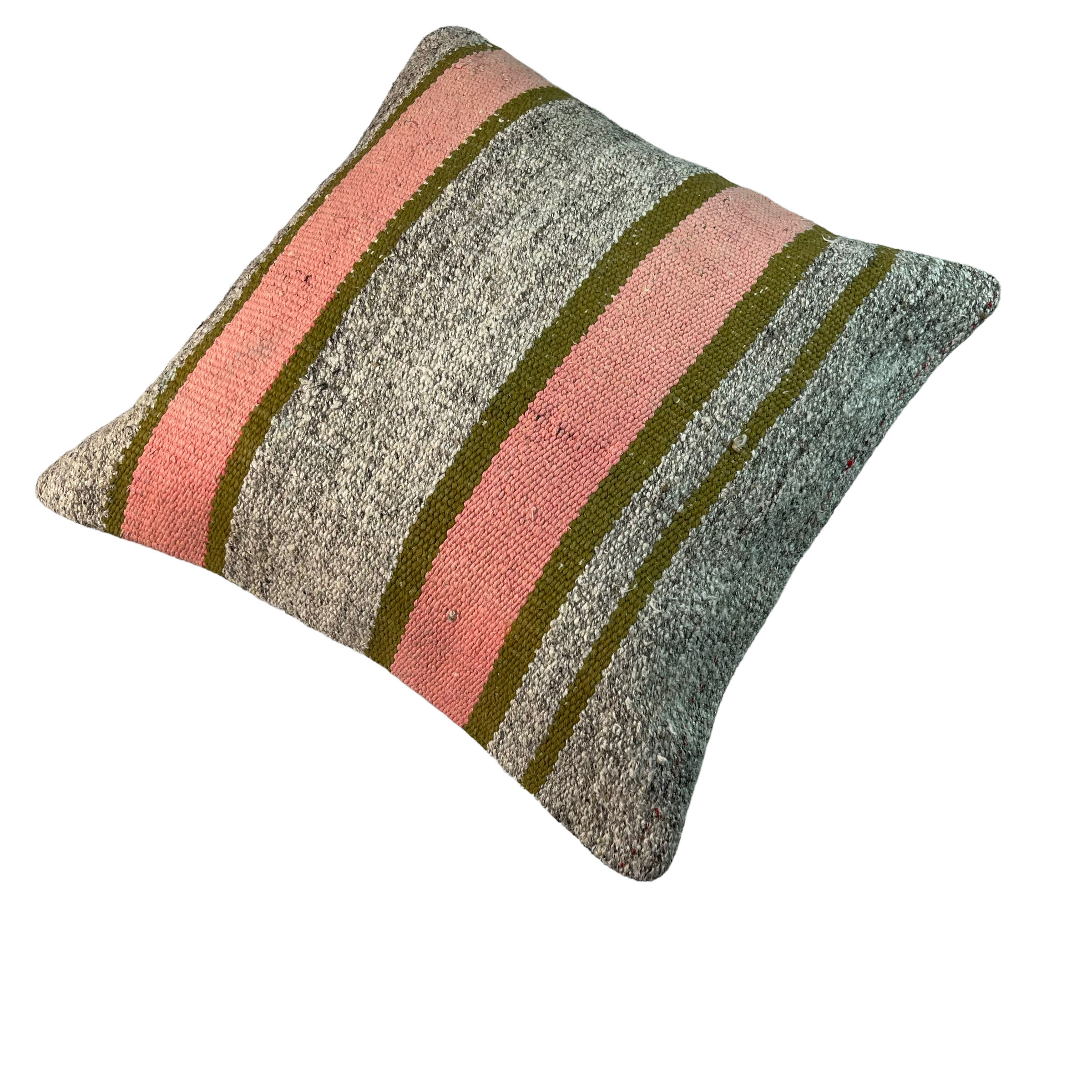 Vintage turkish kilim cushion cover 40 x 40 cm
