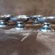 Set of 6 footed bowls. Metal