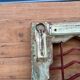 Art Deco patio door in Burmese teak with original patina.