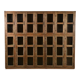Armoire vitrée à 35 casiers