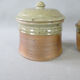 Pierre Digan 2 ceramic cutlery pots la Borne