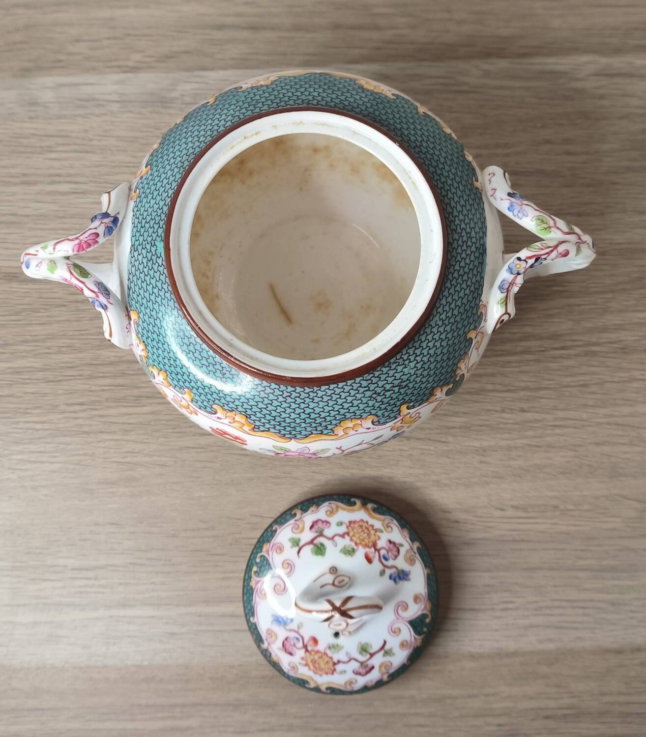 Sucrier Sarreguemines Minton 248