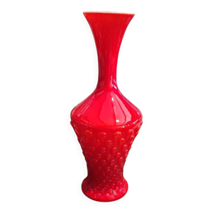 Grand vase en verre italien - empoli