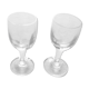2 digestive glasses swebbed