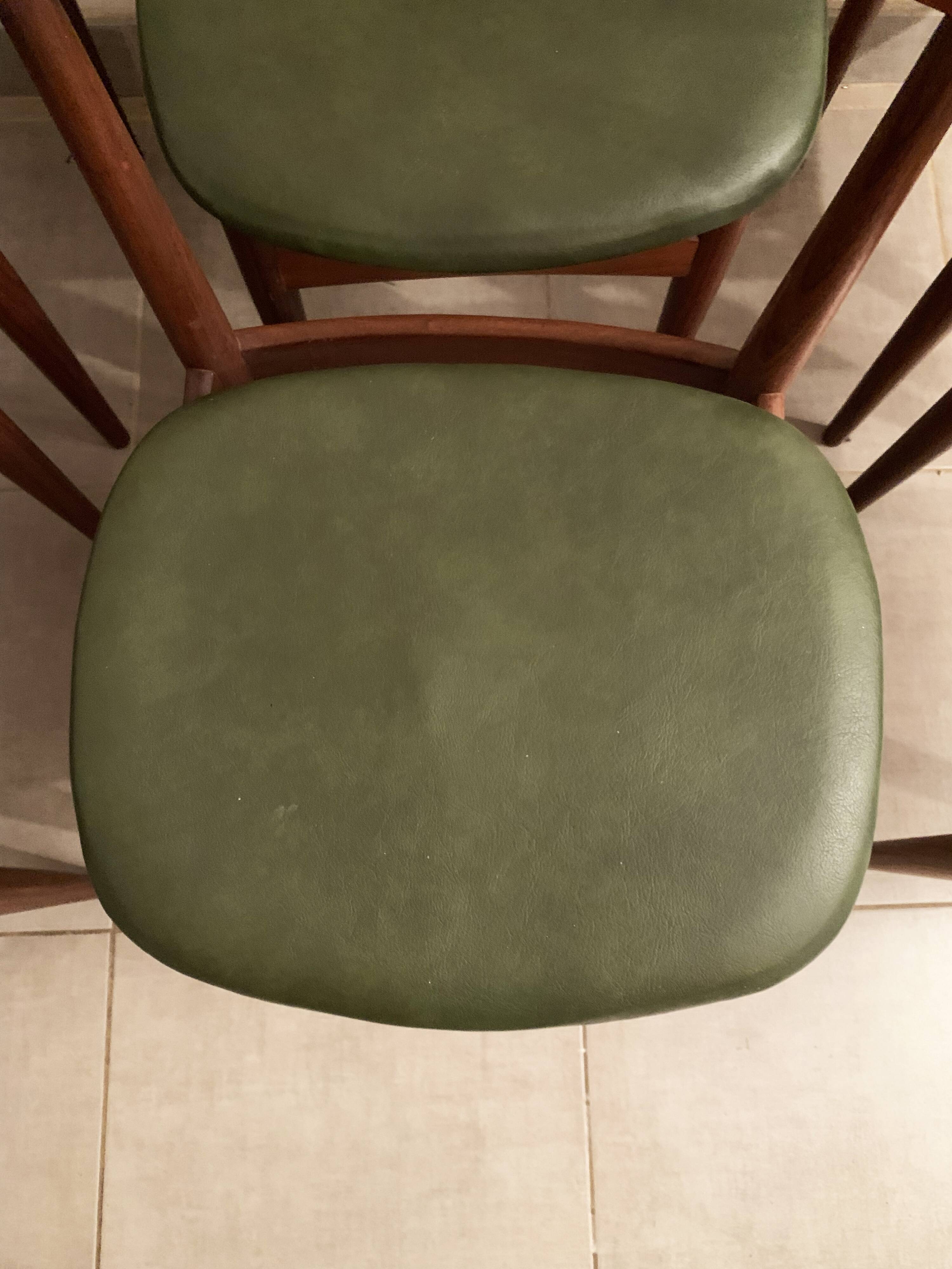 Ensemble de 6 chaises danoises de Hans Olsen pour le fabricant Frem Røjle