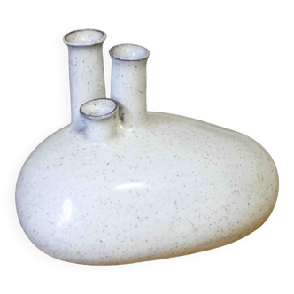 Pique-fleur galet en céramique Jean Fradin