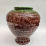 Ceramic vase signed Accolay