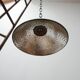 Antique english mercury glass pendant light