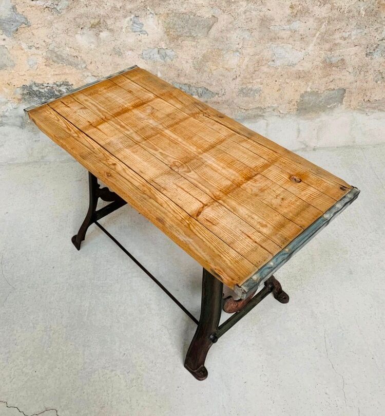 Table old industrial design pierce wexford 19th century