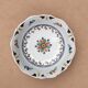 Shallow flat dish in Nevers faience from the 18th century.