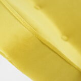Vintage velvet armchair 366, designer J. Chierowski, restored, yellow velvet