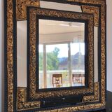 Mirror with parecloses Napoleon III period,