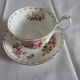 Royal Albert Porcelain Cup and Saucer (June)