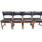 Set of 4 vintage dining chairs, 1960s