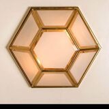 Lampe vintage en laiton
