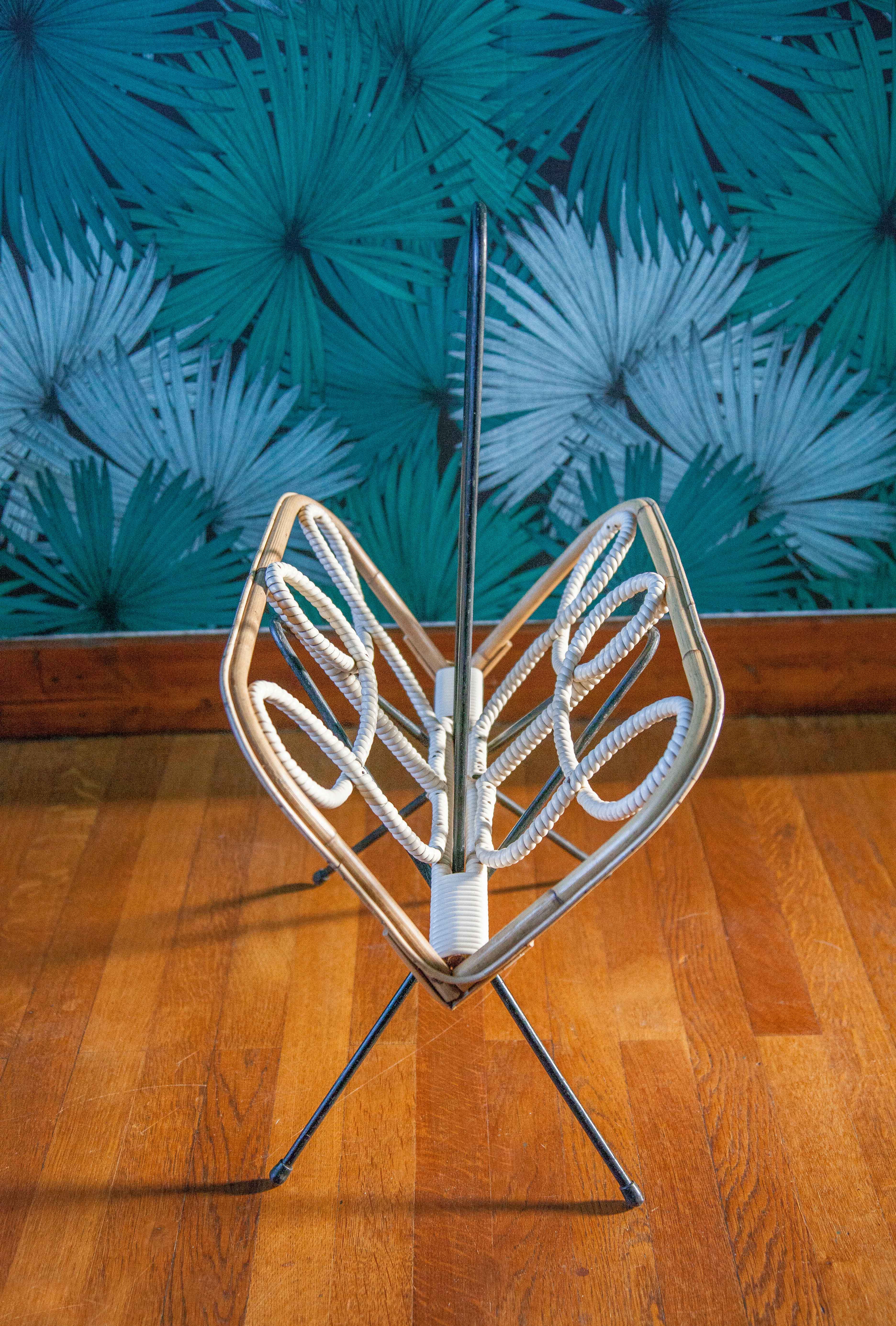 Vintage magazine holder