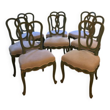 Turquoise veranda chairs